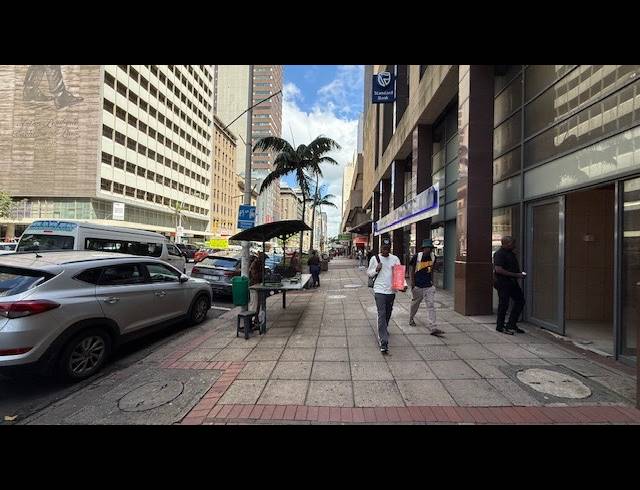 150M² RETAIL TO LET IN DURBAN CENTRAL